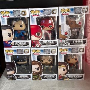 Justice League Funko Pops